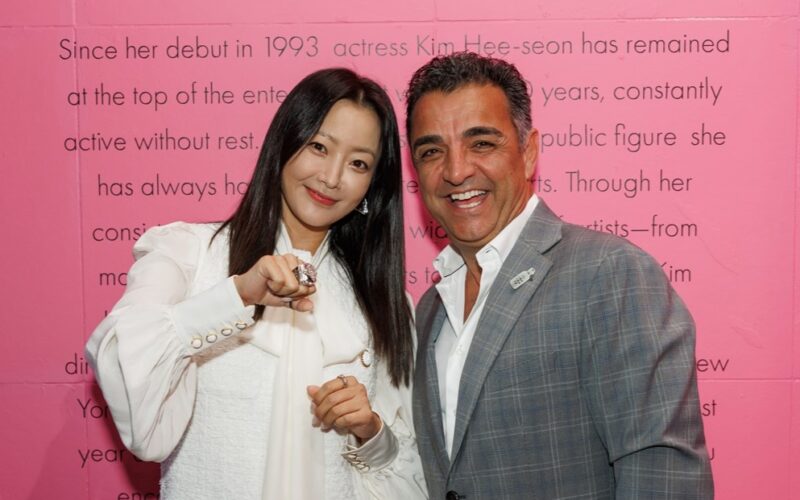 Kim Hee Sun New York art show