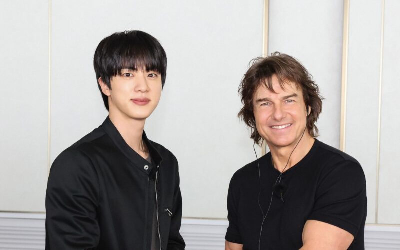 Tom Cruise BTS Jin