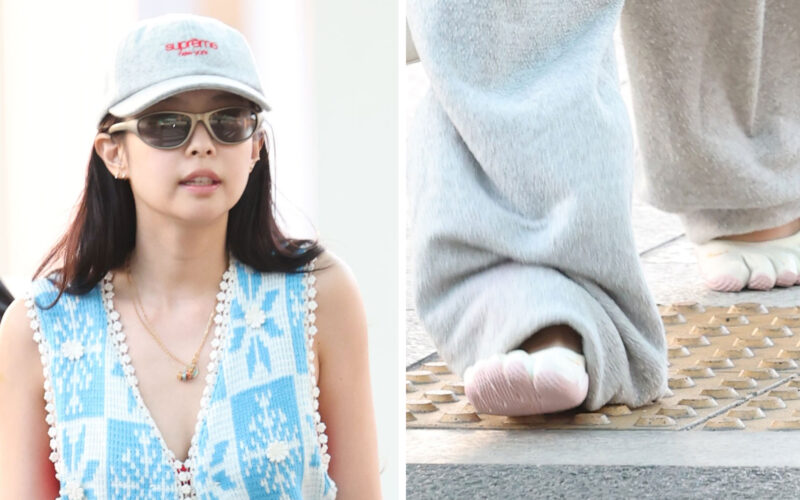 jennie airport fashion